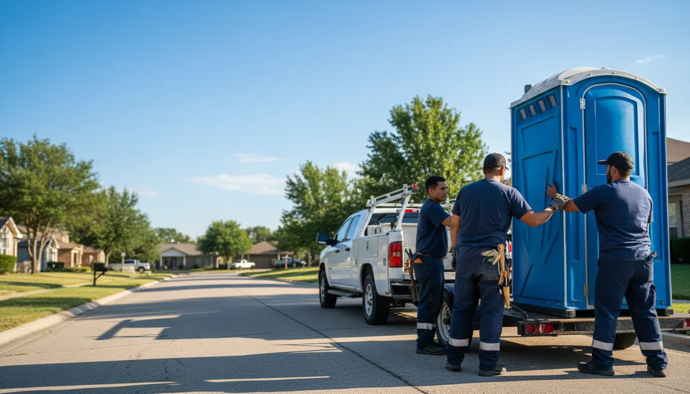 Portable Toilet Rental in Shongaloo, LA near me